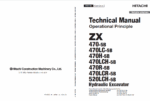 ZX470-5B・470LC-5B・470H-5B,ZX470LCH-5B,ZX470R-5B,ZX470LCR-5B,ZX520LCH-5B Technical Manual Operational Principle