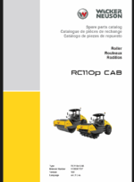 Wacker Neuson RC110p CAB Roller Parts Manual