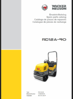 Wacker Neuson RD12A-90 Roller Parts Manual