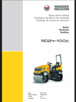 Wacker Neuson RD24-100c Roller Parts Manual