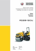 Wacker Neuson RD28-120c Roller Parts Manual