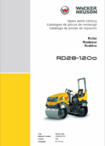 Wacker Neuson RD28-120o Roller Parts Manual