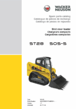 Wacker Neuson ST28 S05-5 Skid Steer Loader Parts Manual