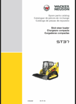 Wacker Neuson ST37 Skid Steer Loader Parts Manual