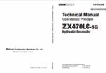 ZX470LC-5G Technical Manual Operational Principle