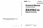 ZX470LC-5G Technical Manual Operational Principle