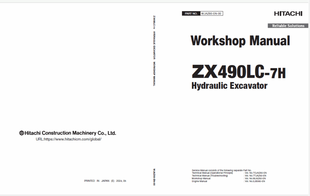 ZX490LC-7H Workshop Manual