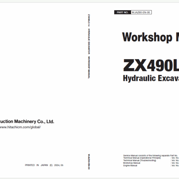 ZX490LC-7H Workshop Manual