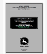 John Deere 7500, 7700, 8500, 8700, 8800 (SN 020001-) 7500E-Cut Hybrid and 8500E-Cut Hybrid (SN 010001-) Lightweight Fairway Mower Technical Manual (TM107919)