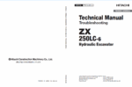 ZX250LC-6 Technical Manual (Troubleshooting)