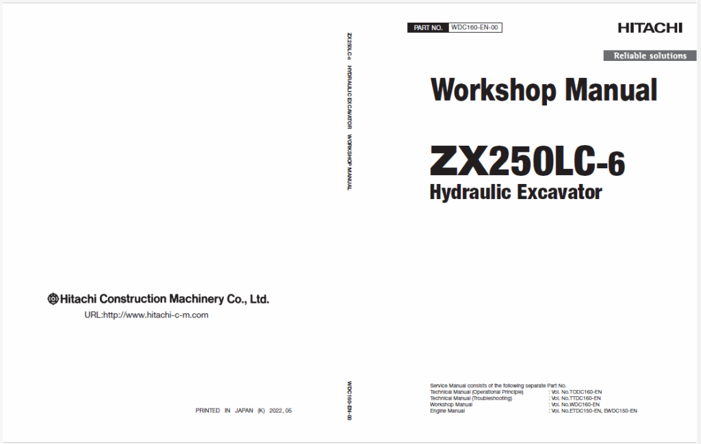 ZX250LC-6 Workshop Manual