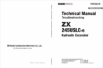 ZX245USLC-6 Technical Manual (Troubleshooting)