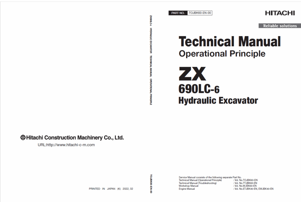 ZX690LC-6 Technical Manual (Operational Principle)