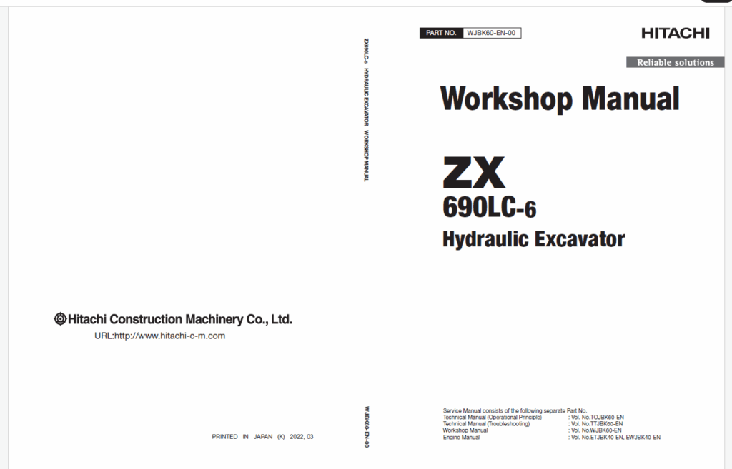ZX690LC-6 Workshop Manual
