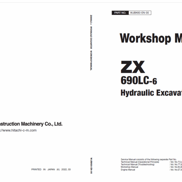 ZX690LC-6 Workshop Manual