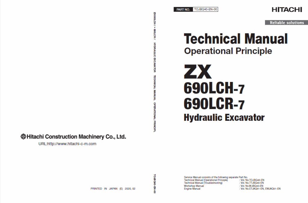 ZX690LCH-7, ZX690LCR-7 Technical Manual (Operational Principle)