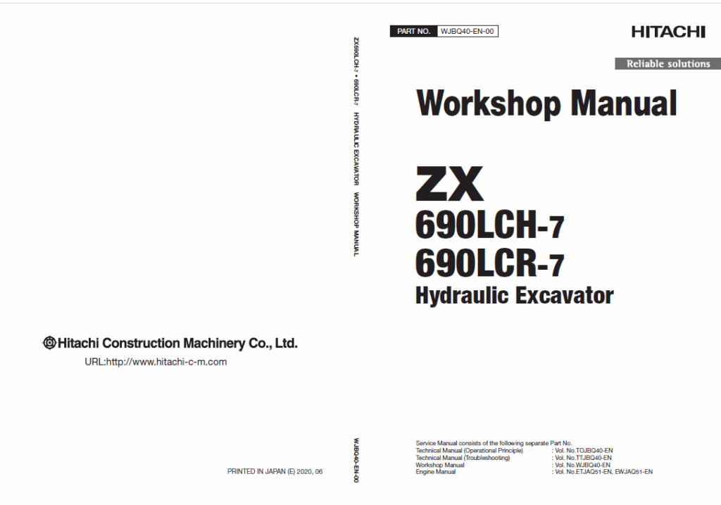 ZX690LCH-7, ZX690LCR-7 Workshop Manual