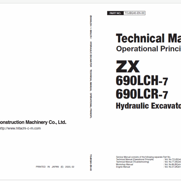 ZX690LCH-7690LCR-7 Technical Manual (Operational Principle)