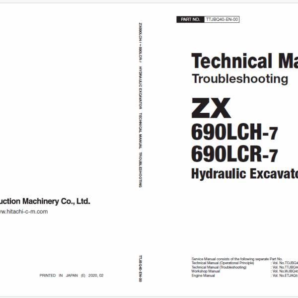 ZX690LCH-7690LCR-7 Technical Manual (Operational Principle)