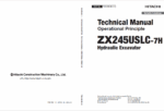 ZX245USLC-7H Technical Manual (Operational Principle)