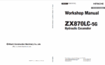 ZX870LC-5G Technical Manual Troubleshooting