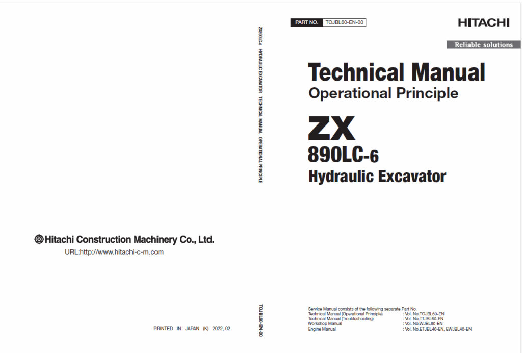 ZX890LC-6 Technical Manual (Operational Principle)