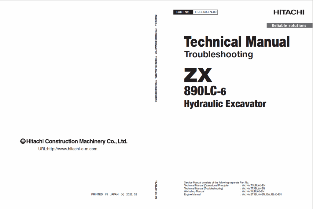 ZX890LC-6 Technical Manual (Operational Principle)