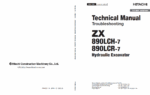ZX890LCH-7, ZX890LCR-7 Technical Manual (Troubleshooting)
