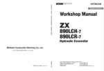 ZX890LCH-7, ZX890LCR-7 Workshop Manual