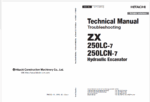 ZX250LC-7250LCN-7 Technical Manual (Troubleshooting)