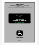 John Deere CP48 Core Pulverizer Technical Manual (TM2098)