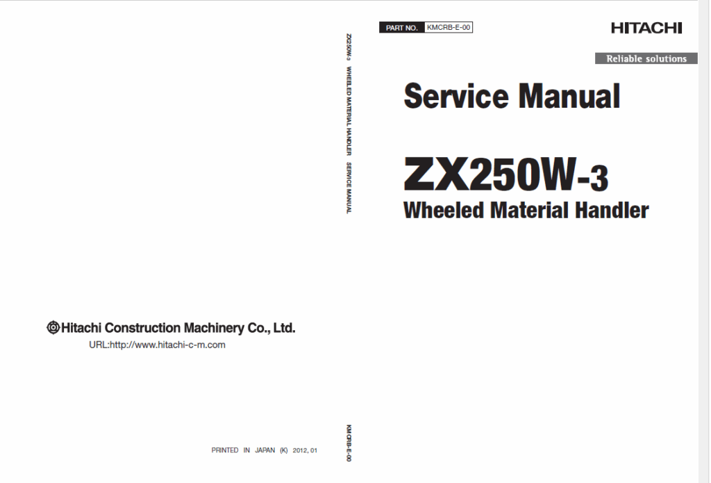 ZX250W-3 Service Manual