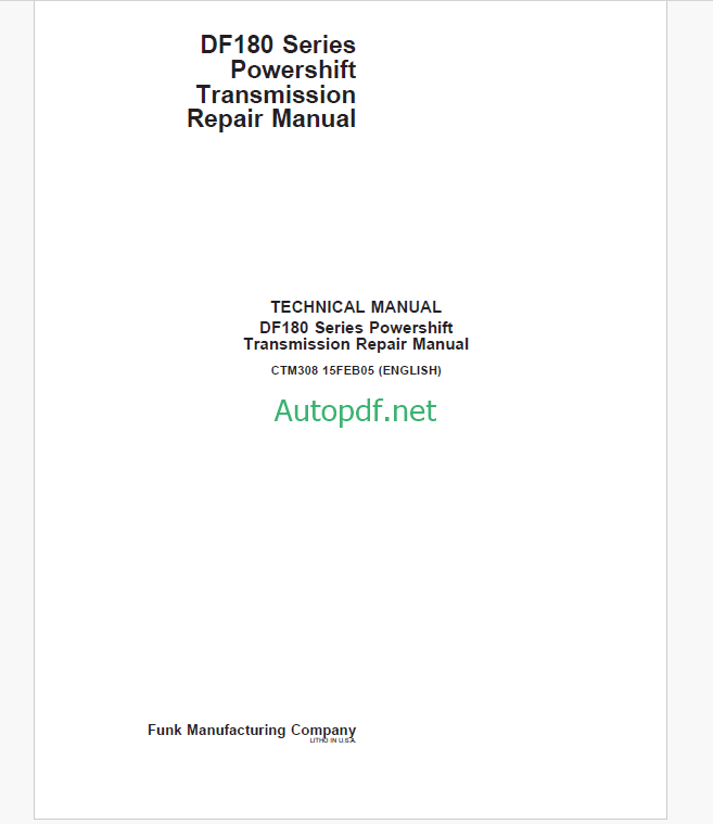 John Deere CTS Rice Combine Repair Operation and Tests Technical Manual (TM1543)