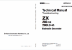 ZX280-5G,ZX280LC-5G Technical Manual (Troubleshooting)
