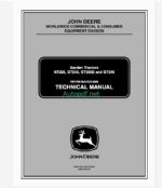 John Deere GT225 GT235 GT235E and GT245 Garden Tractors Technical Manual (TM1756)