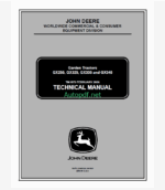 John Deere GX255, GX325, GX335 and GX345 Garden Tractors Technical Manual (TM1973)