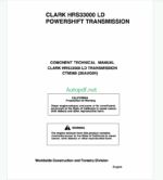 John Deere HRS33000 LD Powershif Transmission Component Technical Manual (CTM365)