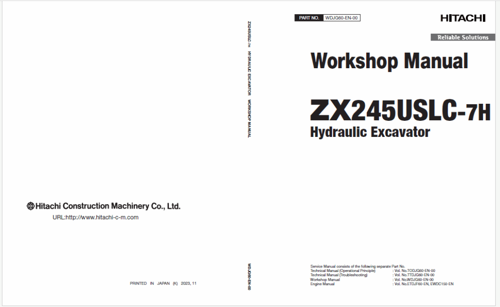 ZX245USLC-7H Workshop Manual