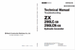ZX290LC-5B, ZX290LCN-5B Technical Manual (Troubleshooting)