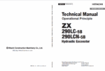 ZX290LC-5B,ZX290LCN-5B Technical Manual (Operational Principle)