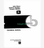 John Deere JD440-C Skidder and Grapple Skidder Technical Manual (TM1138)
