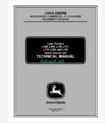 John Deere L100, L108, L110, L111, L118, L120, and L130 Lawn Tractors Technical Manual (TM2026)