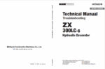 ZX300LC-6 Technical Manual (Troubleshooting)