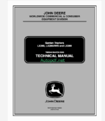 John Deere LX280, LX280AWS and LX289 Garden Tractors Technical Manual (TM2046)