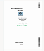 John Deere Model 50 Series Tractors Service Manual (SM2010)