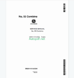 John Deere No. 55 Combine Service Manual (SM2014)