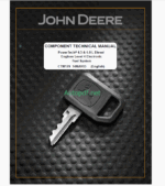 John Deere Planter Monitoring Systems Technical Manual (TM1270)