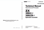 ZX300LC-7, ZX300LCN-7 Technical Manual (Operational Principle)