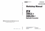 ZX300LC-7, ZX300LCN-7 Workshop Manual