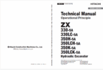 ZX330-5A,ZX330LC-5A,ZX350H-5A,ZX350LCH-5A,ZX350K-5A,ZX350LCK-5A Technical Manual (Operational Principle)